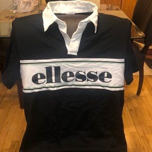 Ellesse black polo size XL
